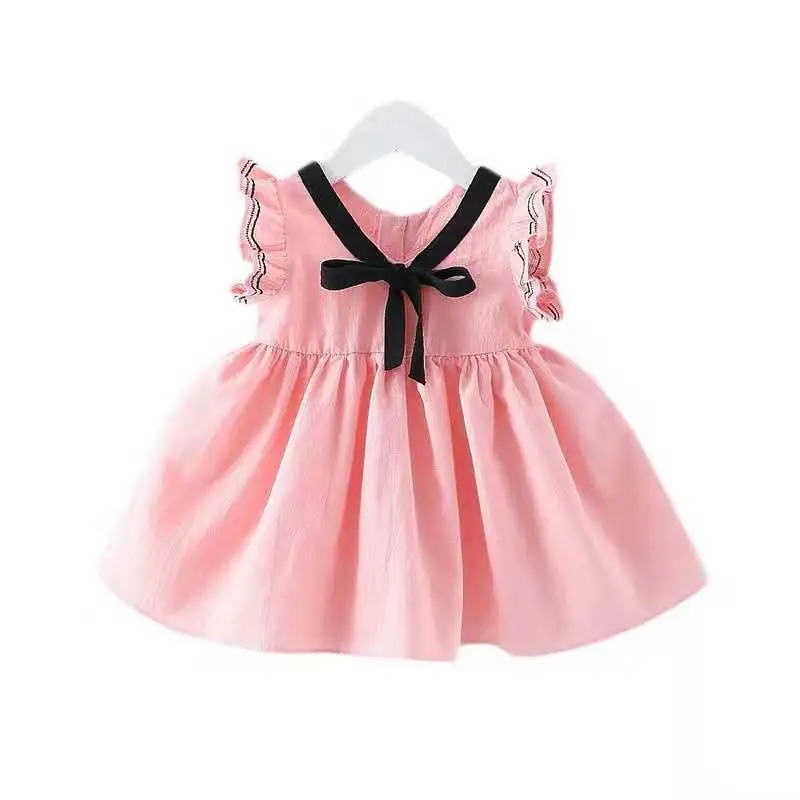 Милое платье принцессы из чистого хлопка удобный материал идеально подходит для