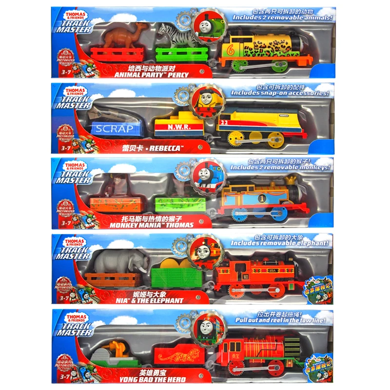 

Original Thomas and Friends Motorized Train 1:43 Diecast Car Toys for Children Carro Electric Trains Car Toy Birthday Gift
