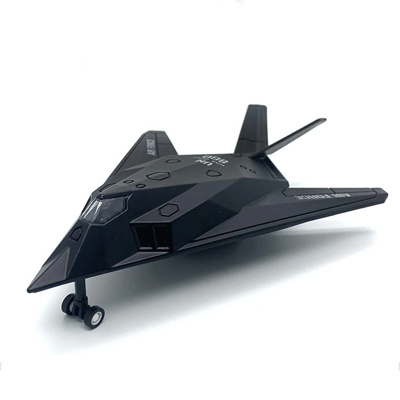 Военная Модель игрушки F117 невидимый боец Nighthawk Литые металлические модельные для