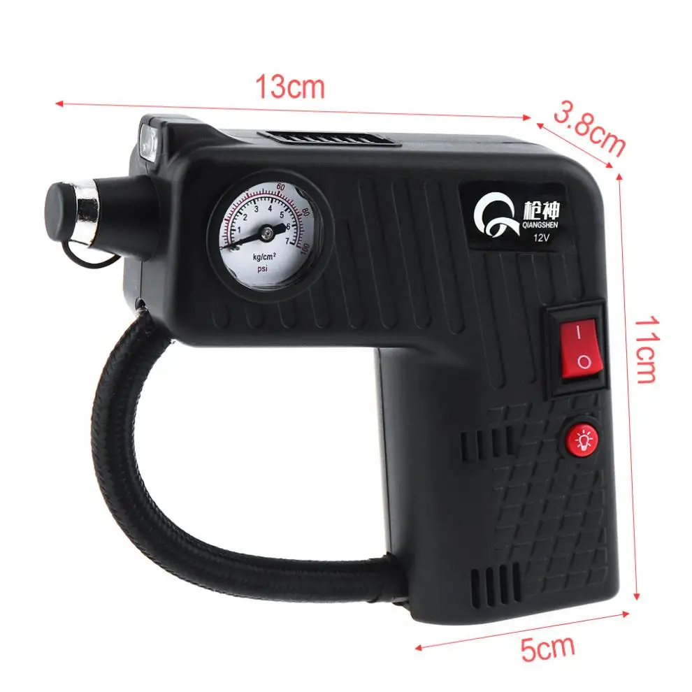 0 100PSI 12V 25L/мин мини Портативный многофункциональная электрическая шина насосы