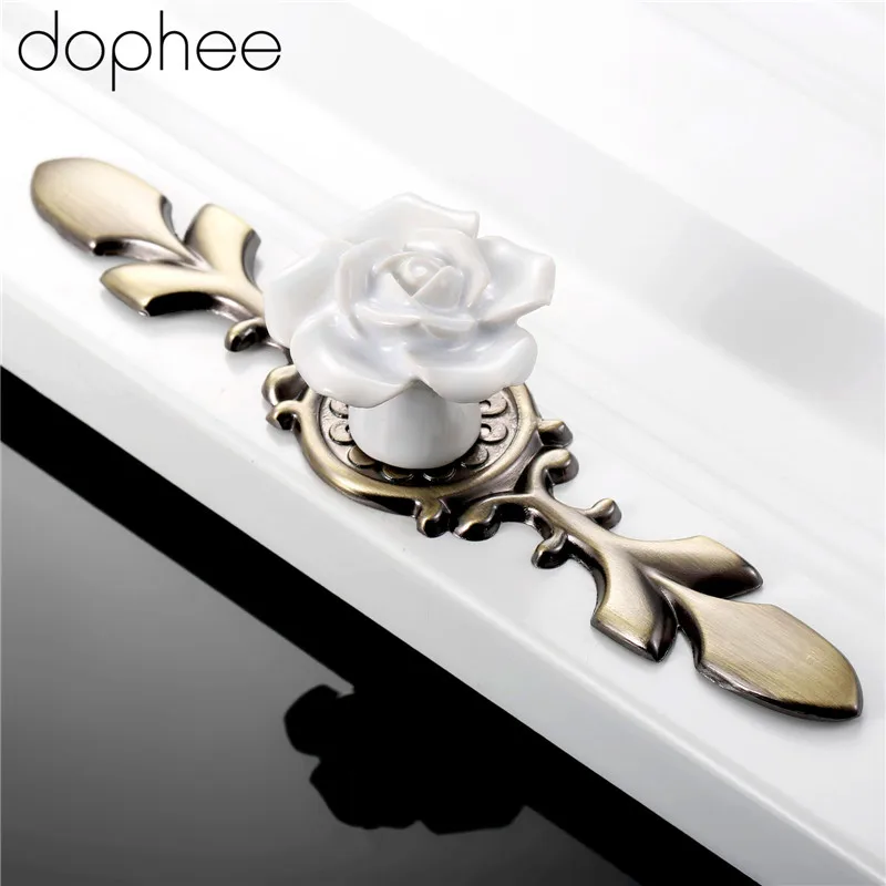 Розовая керамическая ручка дверные ручки шкафчик фотошкаф для кухни цинковый