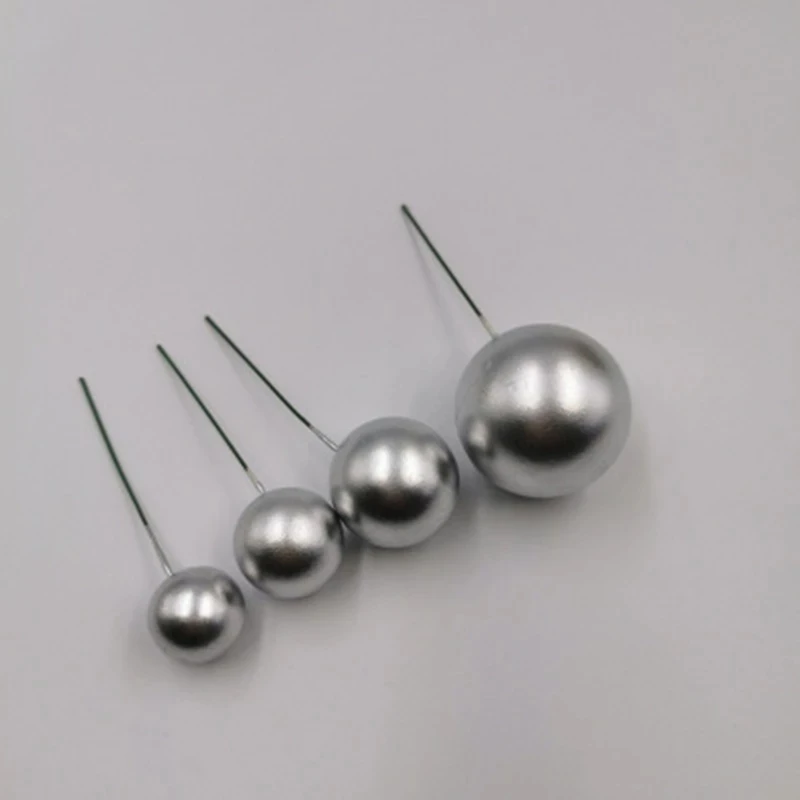 

10pcs/lot Lovely Gold Ball Cake Topper Birthday Cup Cake Decoration Baby Shower Kids Birthday Party Wedding Favor Supplies