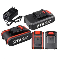 21v electric drill special battery household cordless electric screwdriver lithium battery rechargeable 18650 battery pack power