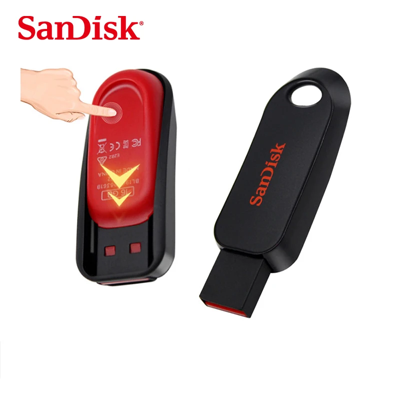 SanDisk Flash Drive USB 2.0 CZ62 Mini Pen 64GB 32GB 16GB Memory Stick U Disk Key Pendrive for PC | Компьютеры и офис