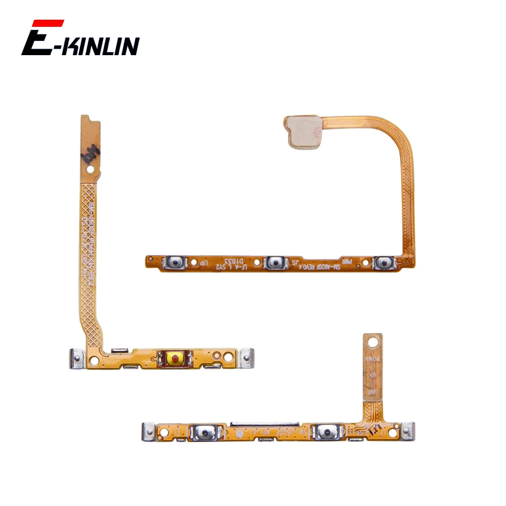 

Mute Switch Power Key Ribbon For Samsung Galaxy J8 J6 J4 J7 J5 J3 A9 2018 2017 ON OFF Volume Button Control Flex Cable