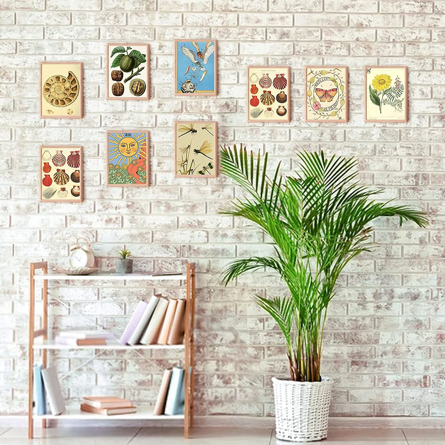 70 настенных коллажей Набор декоративных наклеек для подростков общежития набор