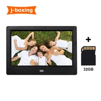 7 inch lcd digital photo frame with desk frame calendar hd photo frames electronic album photo music movie with 32gb sd card