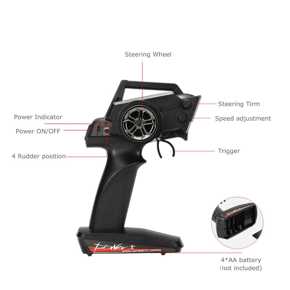 WLtoys радиоуправляемая лодка 2 4G 35 км/ч высокая скорость 390 градусов защита