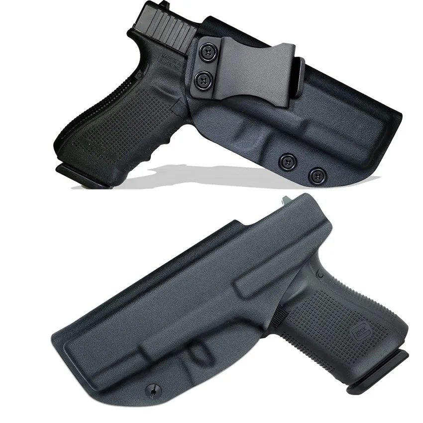 

IWB Kydex Holster For Glock 17 19 22 23 25 26 27 28 31 32 33 43 43X Inside The Waistband Concealed Carry CCW Aiwb Appendix