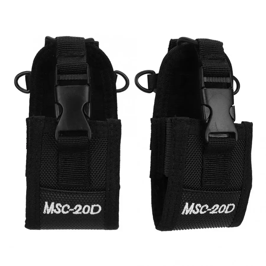 MSC-20D из нейлоновой чехол для иди и болтай Walkie Talkie BaoFeng UV-5R UV-5RA UV-5RB UV-5RC/5RE UV-B6 BF-888S TYT