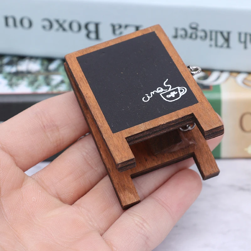 1pc Mini Vintage Miniature Ins Shop Decorative Notice Board 1:12 Dollhouse Furniture Toys Ornament Accessories | Игрушки и хобби