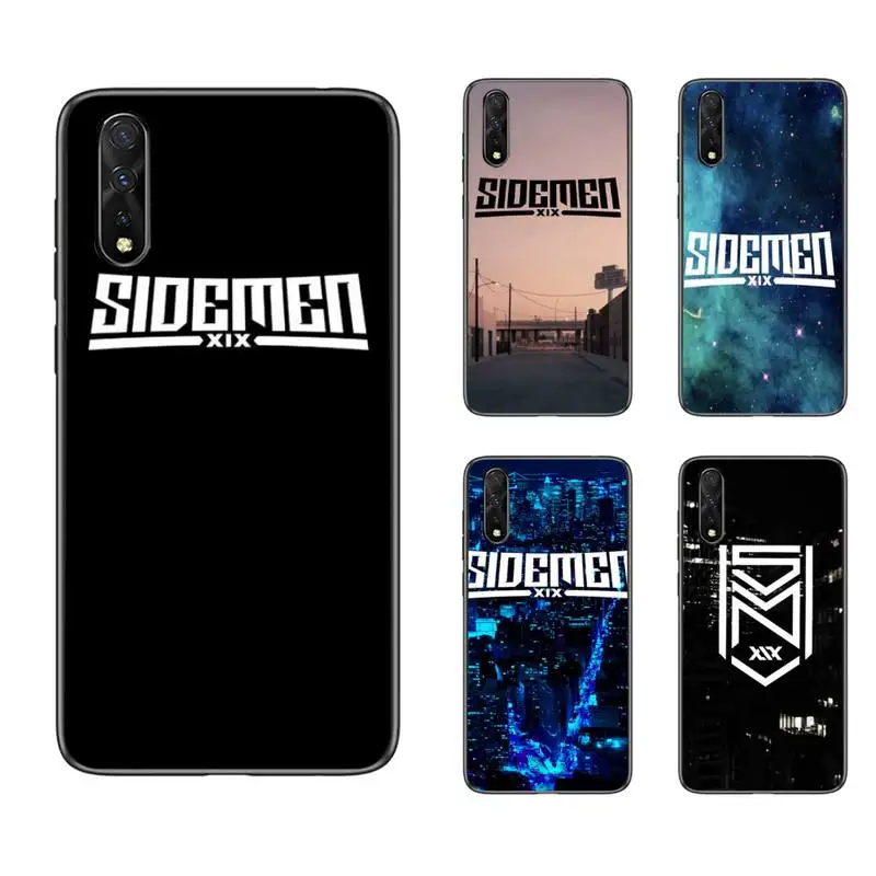 

Design Sidemen Logo Phone Case For Samsung A10S A12 A02 A20E M30 A31 A32 A40 A50 S A52 A51 A70 A71 A80 Cover Fundas Coque
