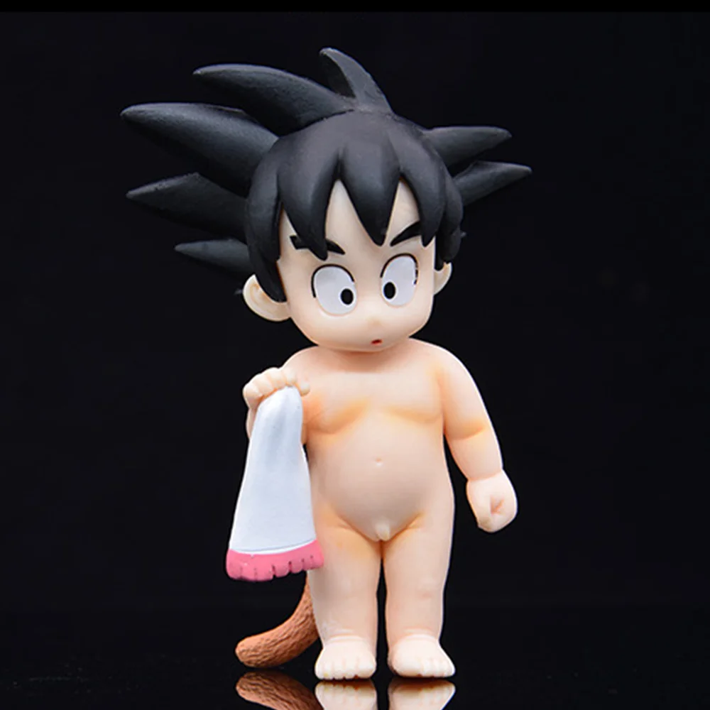 Bandai Dragon Ball Z Сон Гоку Аниме фигурки Kakarotto Рисунок Модель с изящным кукольным