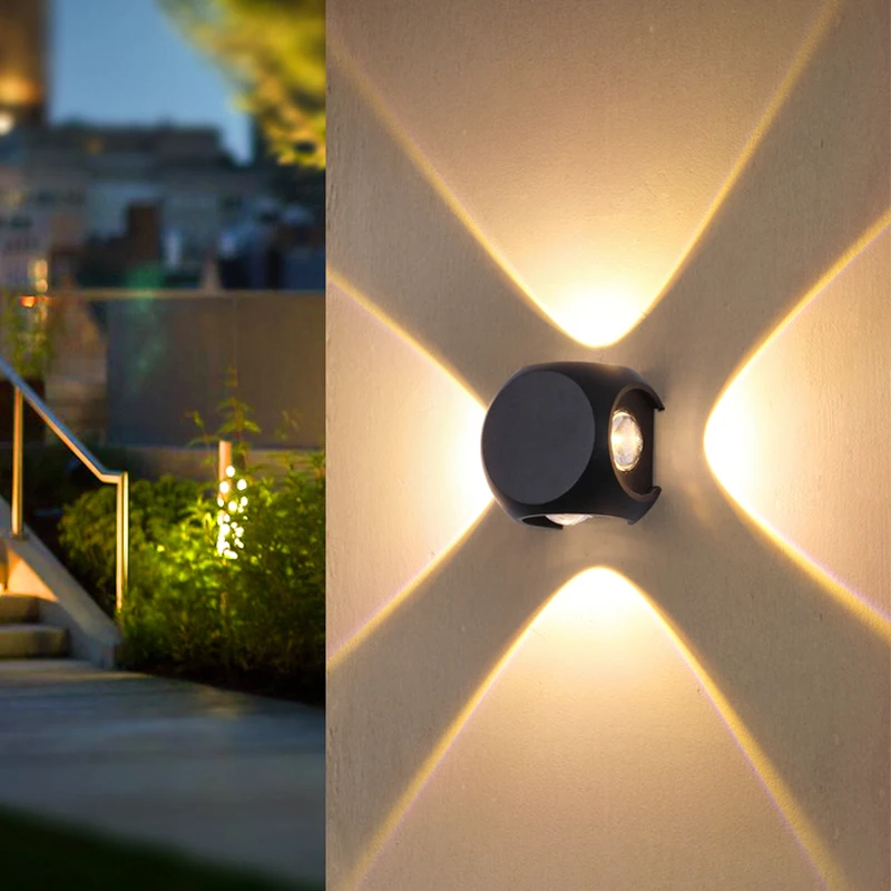 waterproof wall light smart mini ball outdoor lighting for home outside courtyard application modern decoration | Лампы и освещение