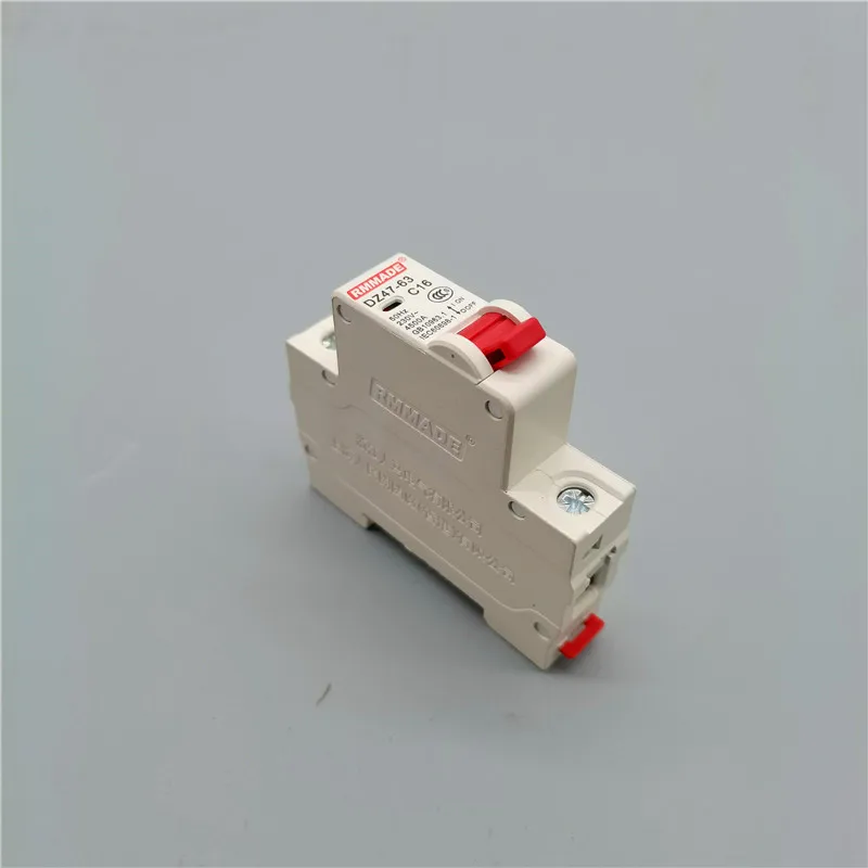 

DZ47-63 1P Mini Circuit Breaker Cutout Switch Miniature Household Air Switch 6A 10A 16A 2P 20A 25A 32A 40A 50A 125A AC220V-400V
