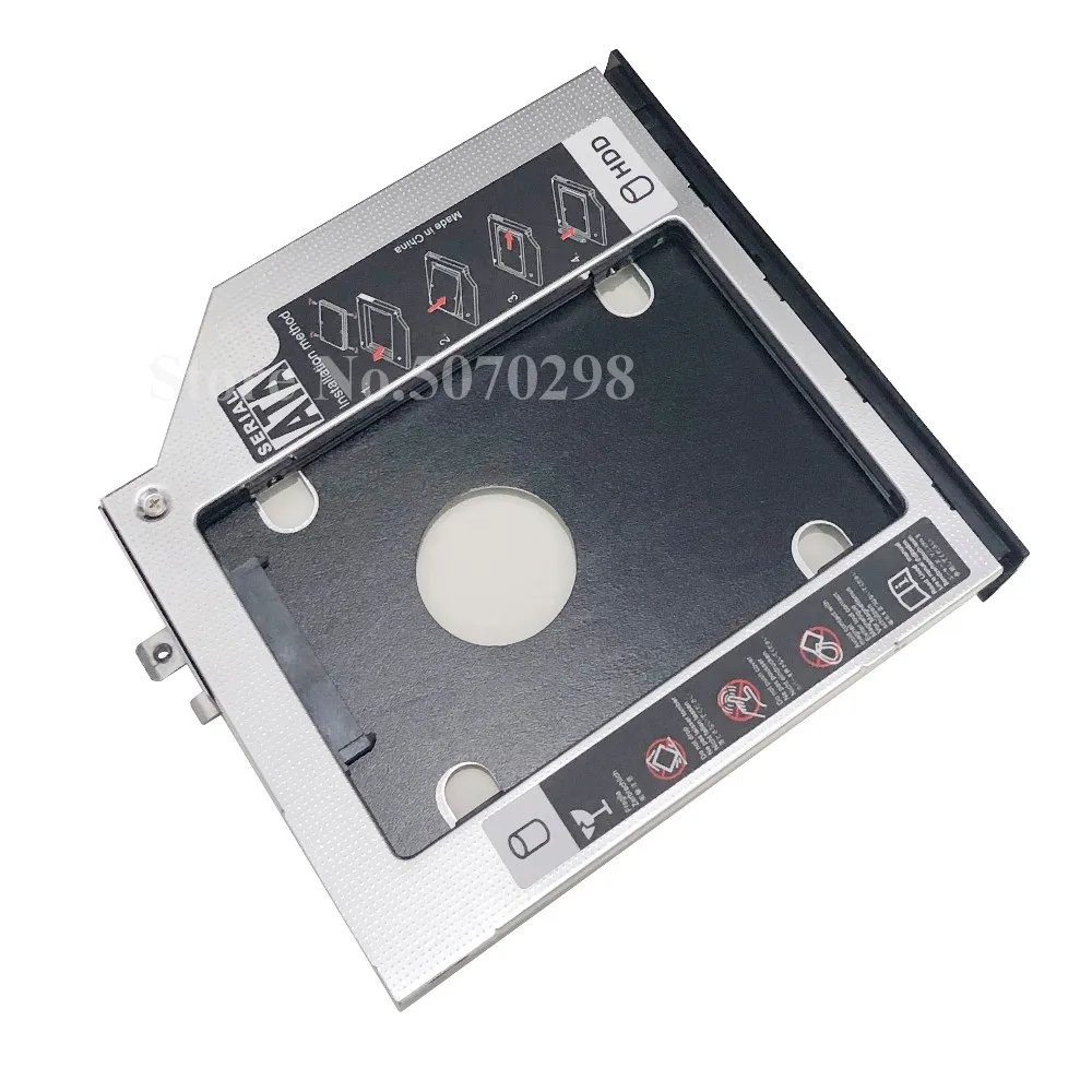 С лицевой панелью и кронштейном 2. 0 2 5 &quotжесткий диск HDD SSD оптический Caddy для HP ZBook