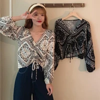 2021 new hot selling women tops korean fashion long sleeve blouse casual ladies work button up shirt female ladies tops bay723