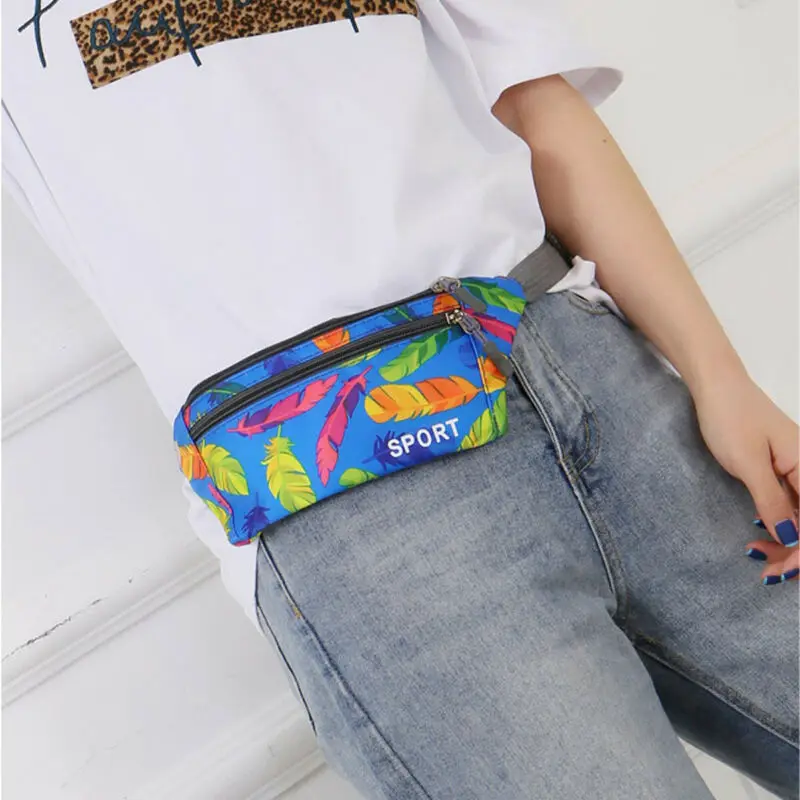 Модная забавная поясная сумка для женщин и девушек дорожный кошелек бананка на