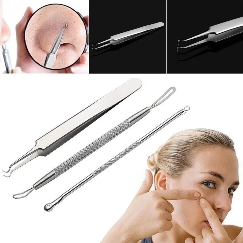 Набор инструментов для удаления черных точек набор из нержавеющей стали пятен