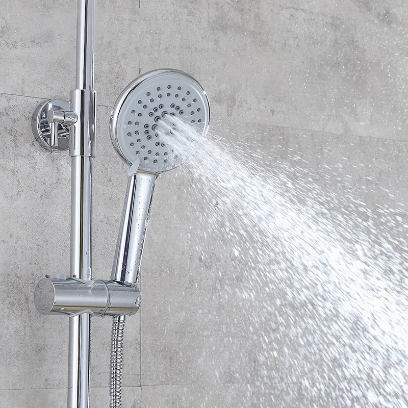 1 Набор дождевой смеситель для душа в ванную Смеситель кран с ручным распылителем