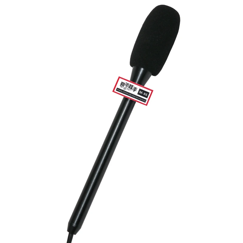 Микрофон для записи интервью микрофон с разъемом 3 5 мм iPhone 6s Plus Se 6 телефонов iPad Air