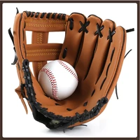 left hand leather baseball gloves men accessories baseball glove leather softball kit honkbal handschoen baseball pitching