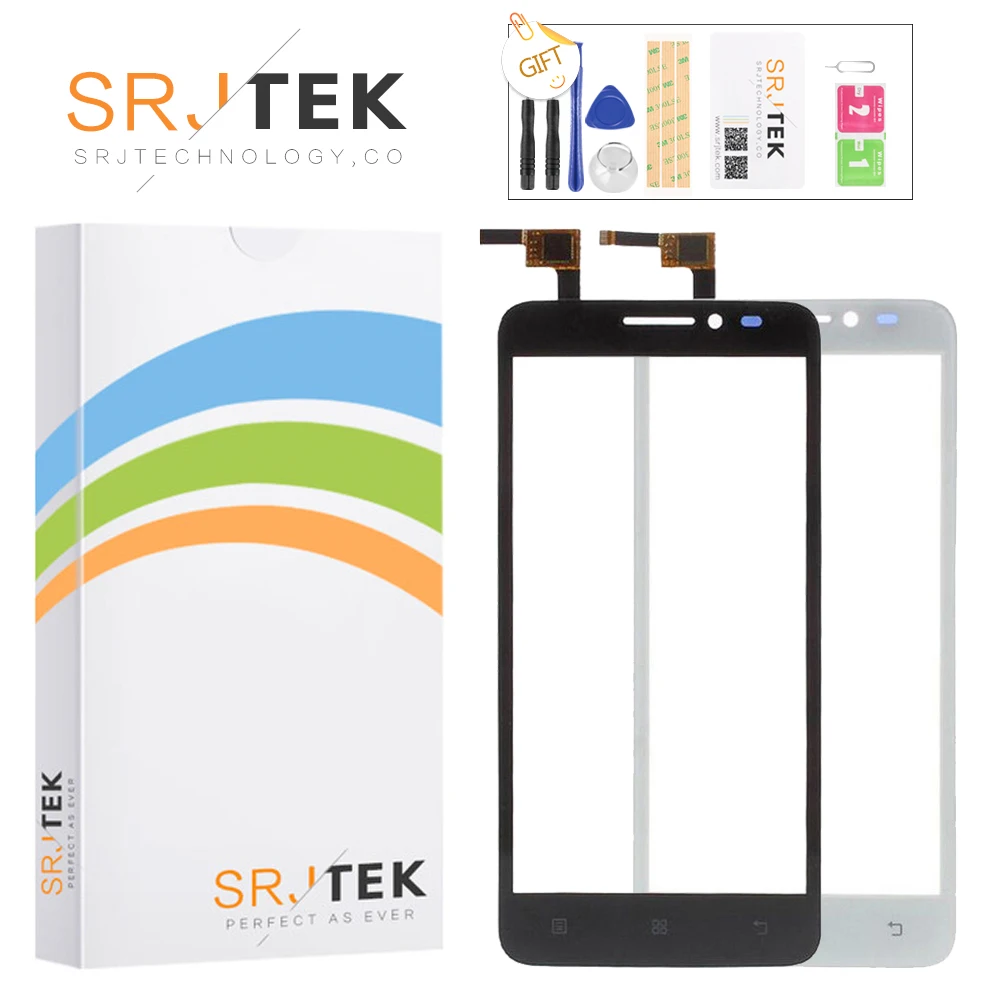 

Touchscreen 5.0" For Lenovo A606 A 606 Digitizer Screen Glass Digitizer Panel Front Glass Lens Sensor with Logo Replace Parts