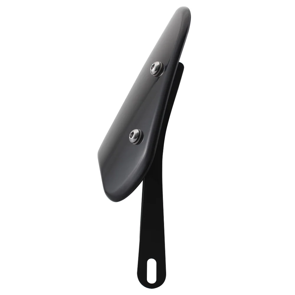 Ретро Черный лобовое стекло компактный спортивный козырек от ветра для Harley Yamaha