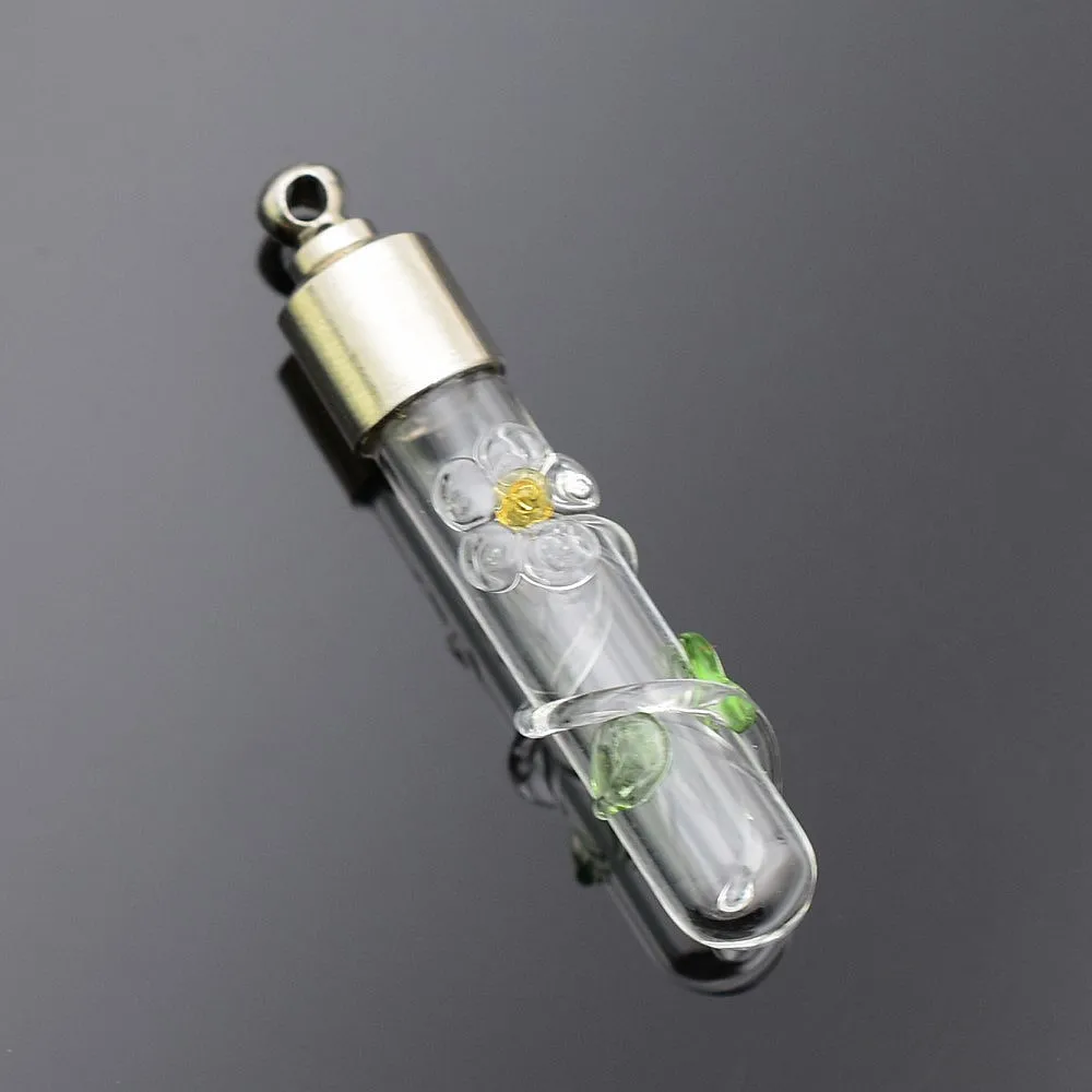 5 шт. винтовая крышка 34x7 мм|glass vial pendant|vial pendantpendant |