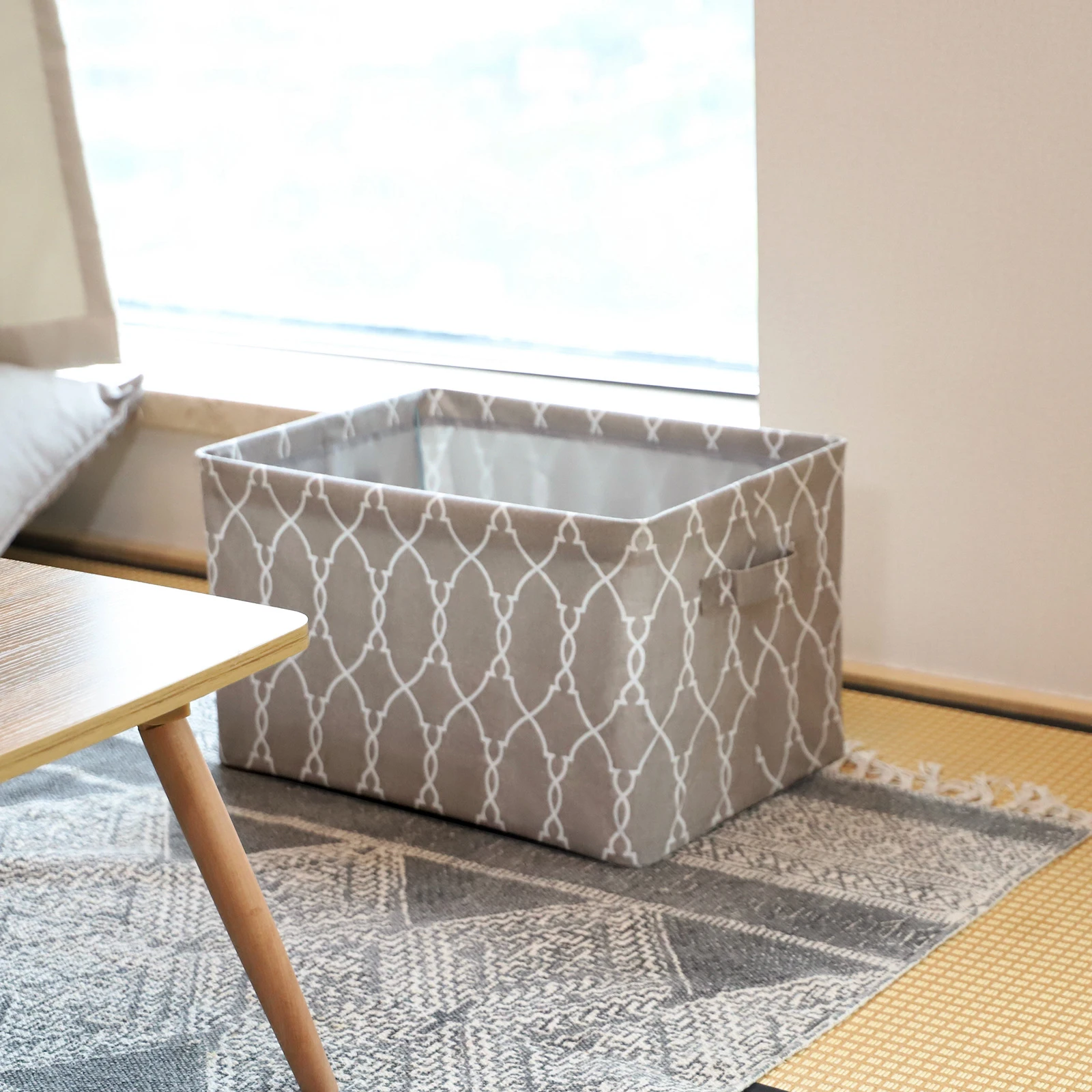 

Корзина для хранения бытовых продуктов, контейнер для одежды и игрушек, большой органайзер для всякой всячины, многофункциональная коробка...