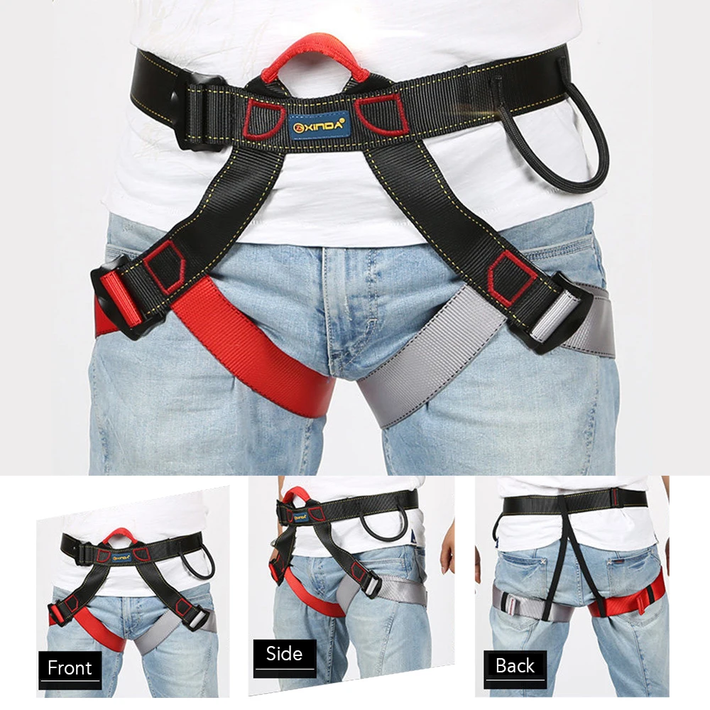 Outdoor Climbing Harness Safe Seat Belt for Men Women Mountaineering Training Caving Rappelling camping climbing Equipment