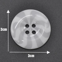 20 pcs sewing polyester resin buttons plastic scrapbooking round four holes for clothes shirt diy bottons apparrel accessories