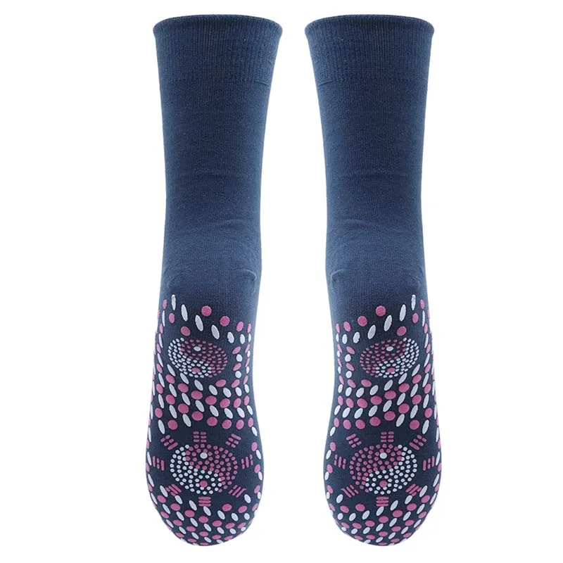 

1 Pair Hot Sale Women Tourmaline Self Heating Sports Socks Winter Warm Cold Feet Comfort Hot Stockings