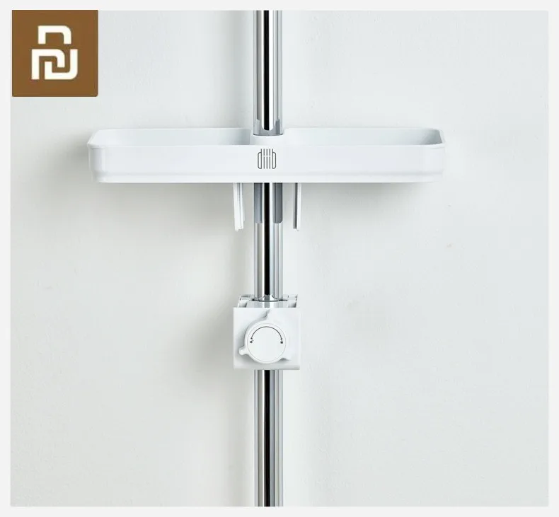 Youpin Dabai Portable Bathroom Showers Storage Rack Towel Hanging Shelf DIY Organization with Hook | Электроника