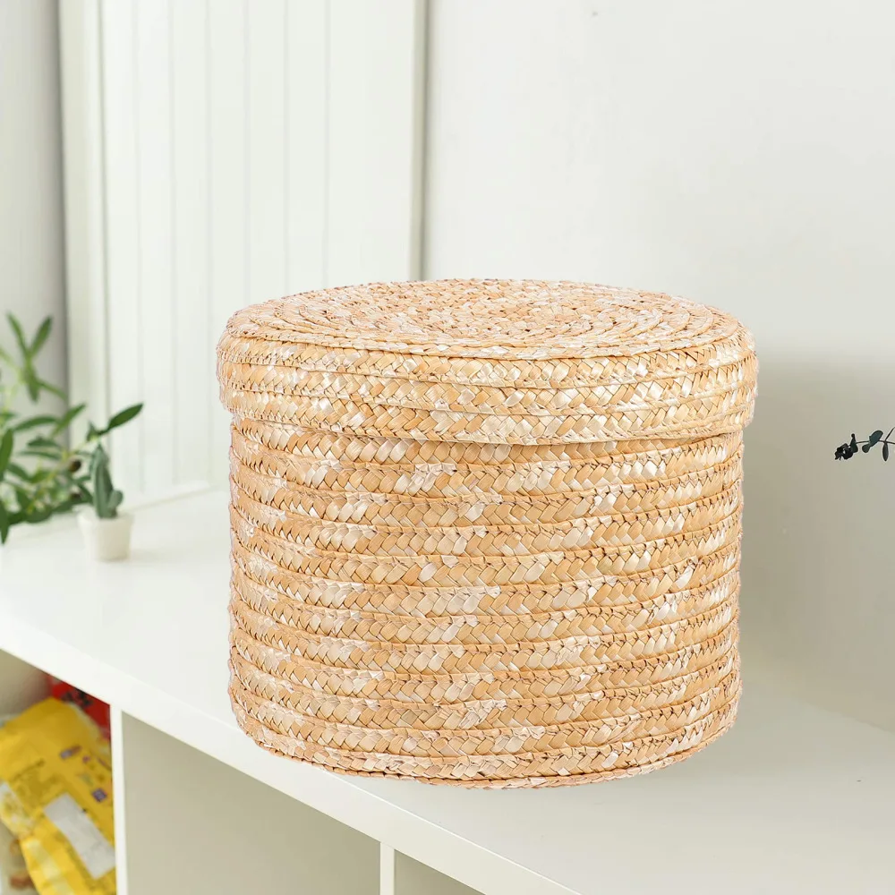 

3 Pcs 1 Set Pastoral Storage Buckets Clothes Baskets Laundry Baskets )