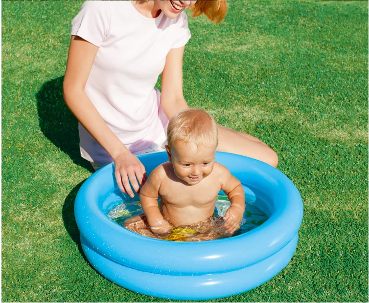 Летний детский надувной бассейн детская круглая Ванна для бассейна портативная