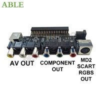 audiosignal video convertor compatible pce cassette for scartrgbscomponents vieocbvs output arcade game console cabinet