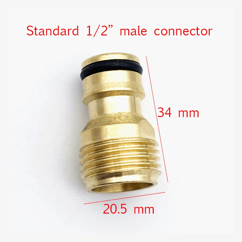 Soild латунный ниппель AIVY быстрый соединитель для садового оросительный