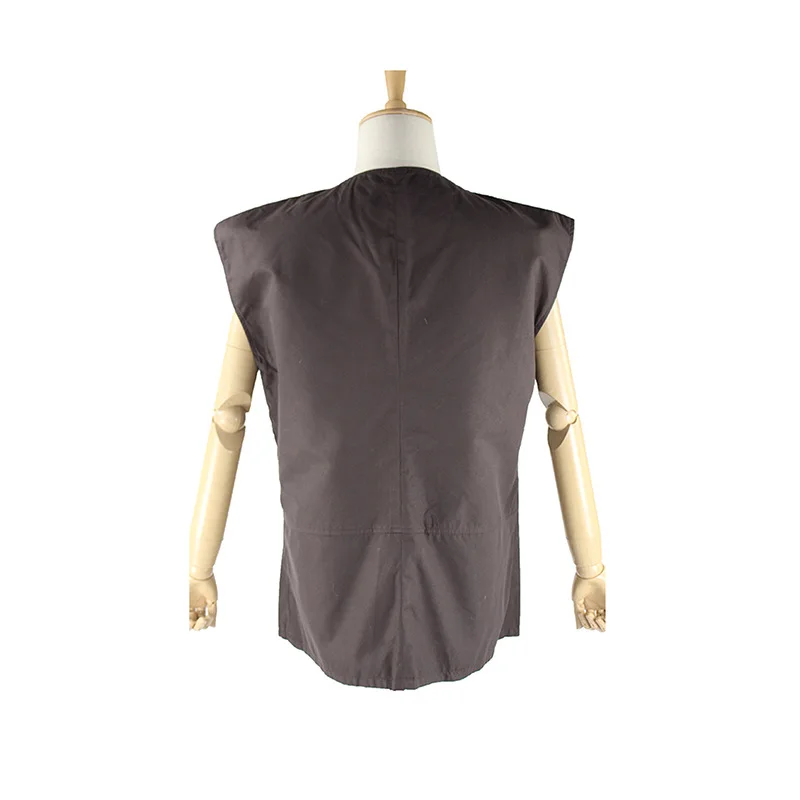 Средневековый кардиган Ретро жилет со шнуровкой наряд в готическом стиле воин