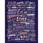 5D алмазная живопись сделай сам, вдохновляющие цитаты, полная вышивка, алмазная вышивка, мозаика, рукоделие, домашний декор, рождественский подарок