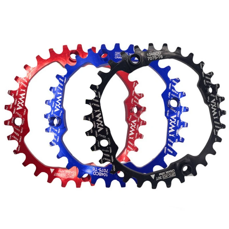 VXM звездочка цепной Кривошип 30T 104BCD Велоспорт Круглый MTB велосипеда передняя