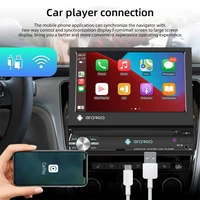 android 10 1 car radio player 7 inch gps navigation bluetooth mp5 reverse image auto scaling carplay radio 2 din audio for cars