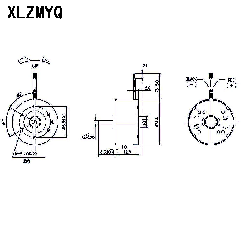 DC 1.5V 3V 4.5V 5V 6V micro Motor Type 300 for Solar Panel DIY Toys 2 Pins Plug Spacing 2.0mm PH2.0mm Brush Motors | Строительство и