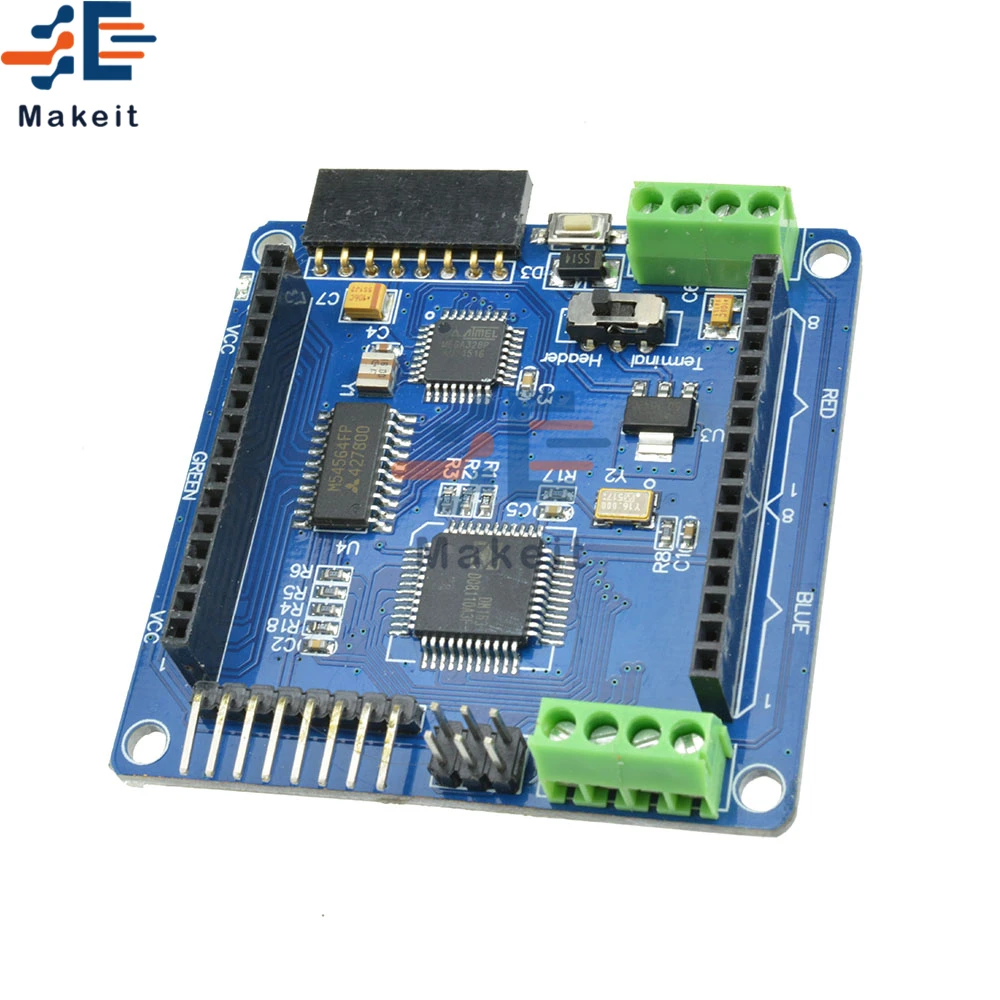 Новый экран матричного драйвера 8x8 полноцветный Радужный цвет duino V2.0 DM163 RGB