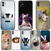 cute dog phone cases for iphone 13 pro max case 12 11 pro max 8 plus 7plus 6s xr x xs 6 mini se mobile cell