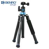 benro is05 tripod reflexed monopod selfie stick mini portable tripod for camera with h00s ball head 5 section dhl free shipping