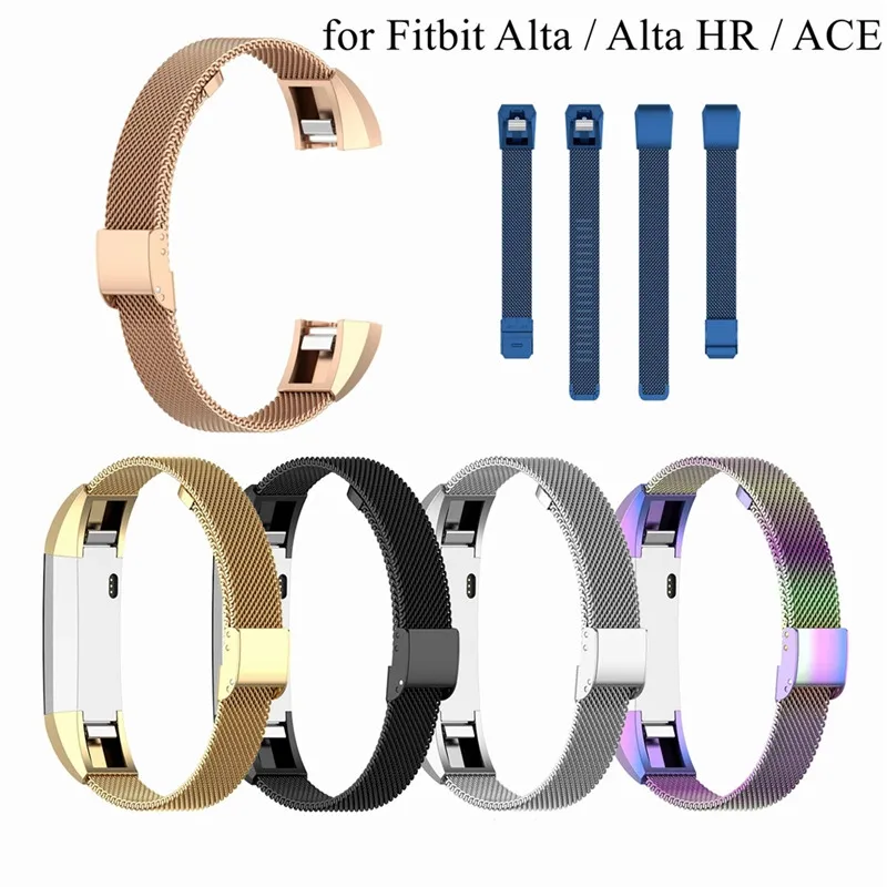 Metal Band for Fitbit Alta HR/ Fitbit Alta Wristbands Stainless Steel Bracelet Replacement Watch Band for Fitbit Alta HR Strap