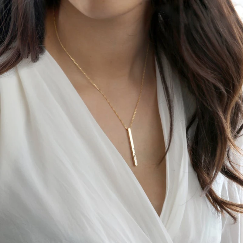 Четырехсторонний резной кулон с символом забавного имени индивидуальное