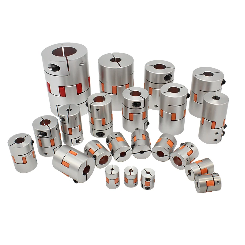 LONGWE 4 кулачковый вал сливовый соединитель D65 L90 CNC Moter Transit Flexible муфта 12 мм 14 17 22 38