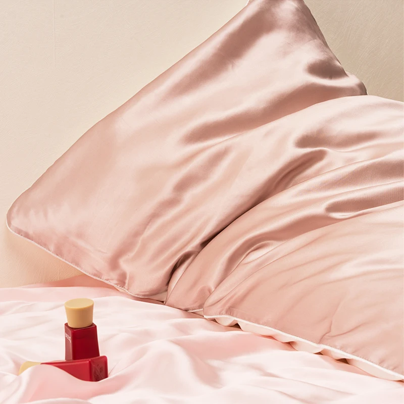 TOLDIM 100% pure silk pillowcase real silk pillowcase natural silk pillowcase mulberry silk pillow case silk pillowcase Double-s